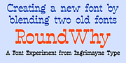 RoundWhy, a Font by Ingrimayne Type (Thumbnail 5 of 6)