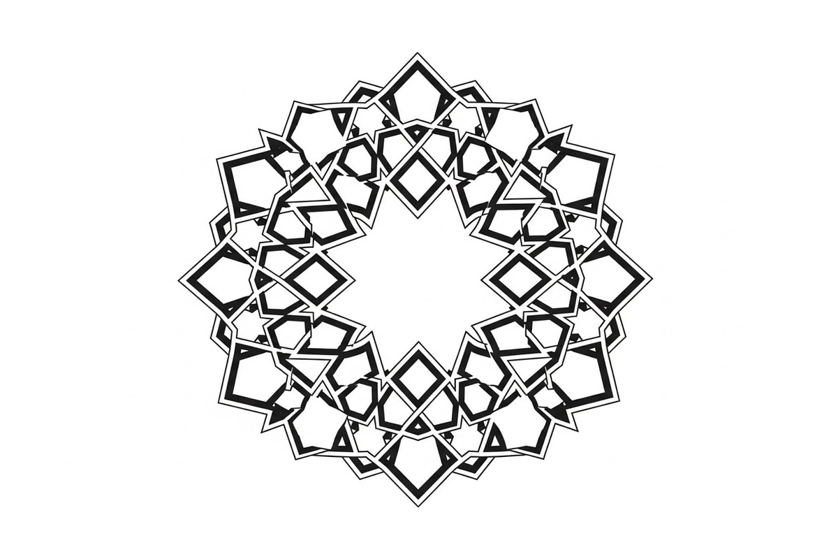 Islamic Mandala Geometric Bundle, an Illustration by Gaye Art (Photo 36 of 51)