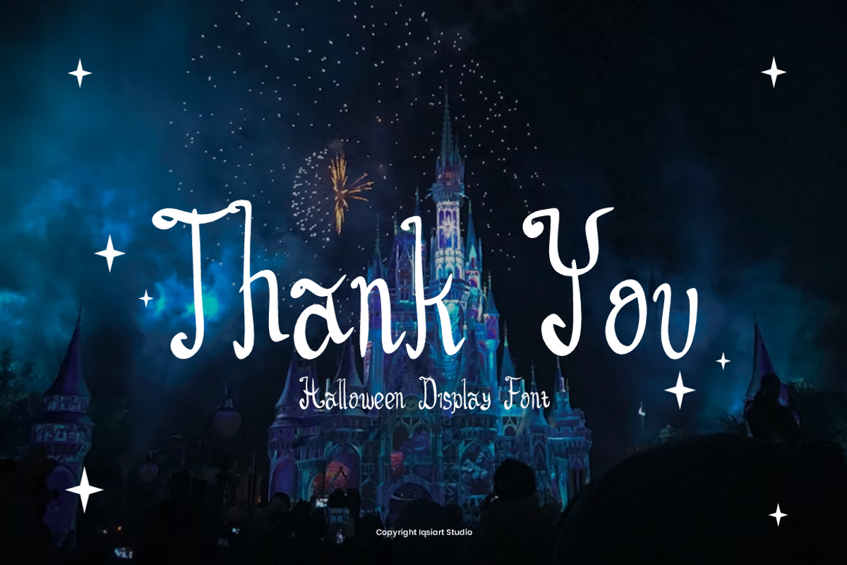Halloween Nigholle Font, a Handwritten Font by Iqsiart Studio (Photo 7 of 7)