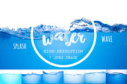 Water Wave Backgrounds, a Texture Graphic by pongsakornjun (Thumbnail 1 of 3)