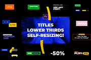 ANIMATED Titles Modern (Premiere), a Presentation Template by Atamotion (Thumbnail 1 of 9)