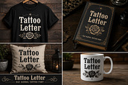 Tattoo Letter, a Blackletter Font by Wow Magic (Thumbnail 3 of 5)