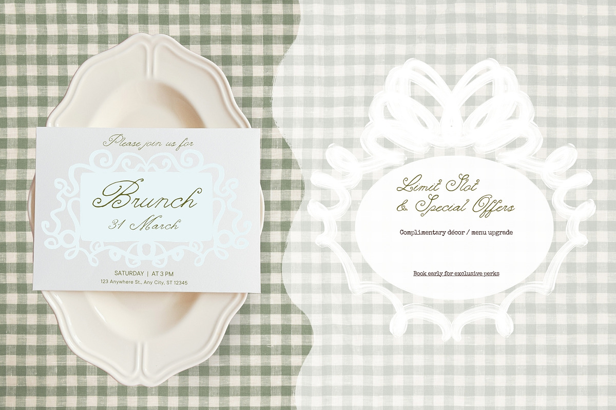 Delicate Flourish Frame Collection, an Object Graphic by PaperJamLab (Photo 5 of 10)