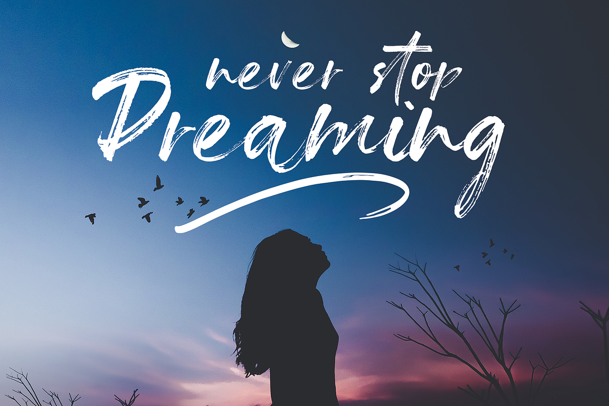 Buttiser Brush Font preview 7