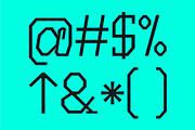 Digitopia - Experimental Type, a Sans Serif Font by Kulturë Type (Thumbnail 1 of 9)