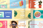 CANVA Colorful Social Media Pack, a Social Media Template by Eviory (Thumbnail 9 of 14)