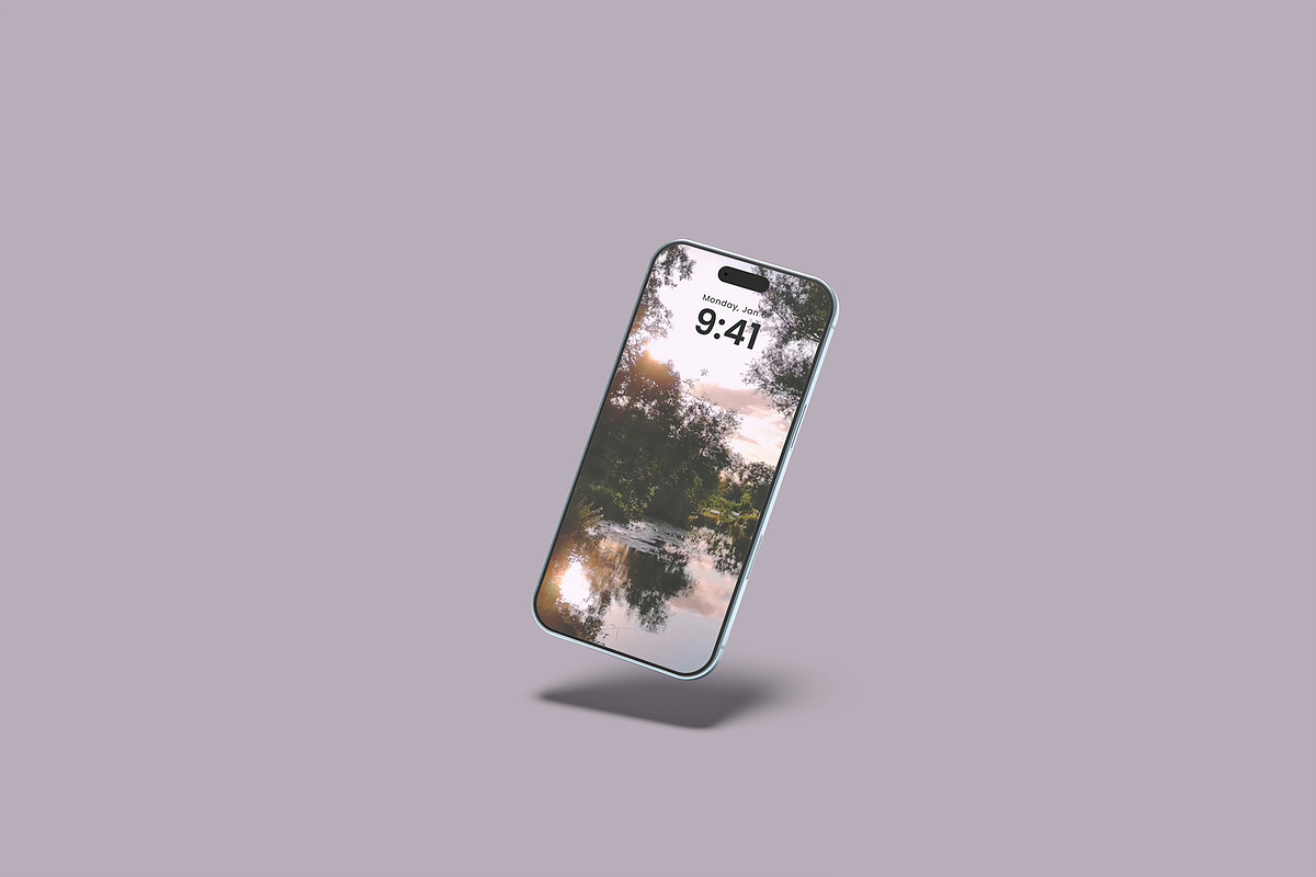 iPhone 17 Air Mockup, an iPhone Mockup by rizalamora (Photo 2 of 11)