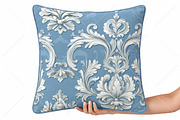 Seamless Vintage Floral Damask, a Pattern Graphic by Canvas Craft (Thumbnail 7 of 9)