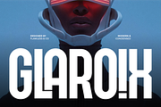 Glaroix - Modern Condensed Sans Font, a Sans Serif Font by Flawless And Co (Thumbnail 1 of 10)