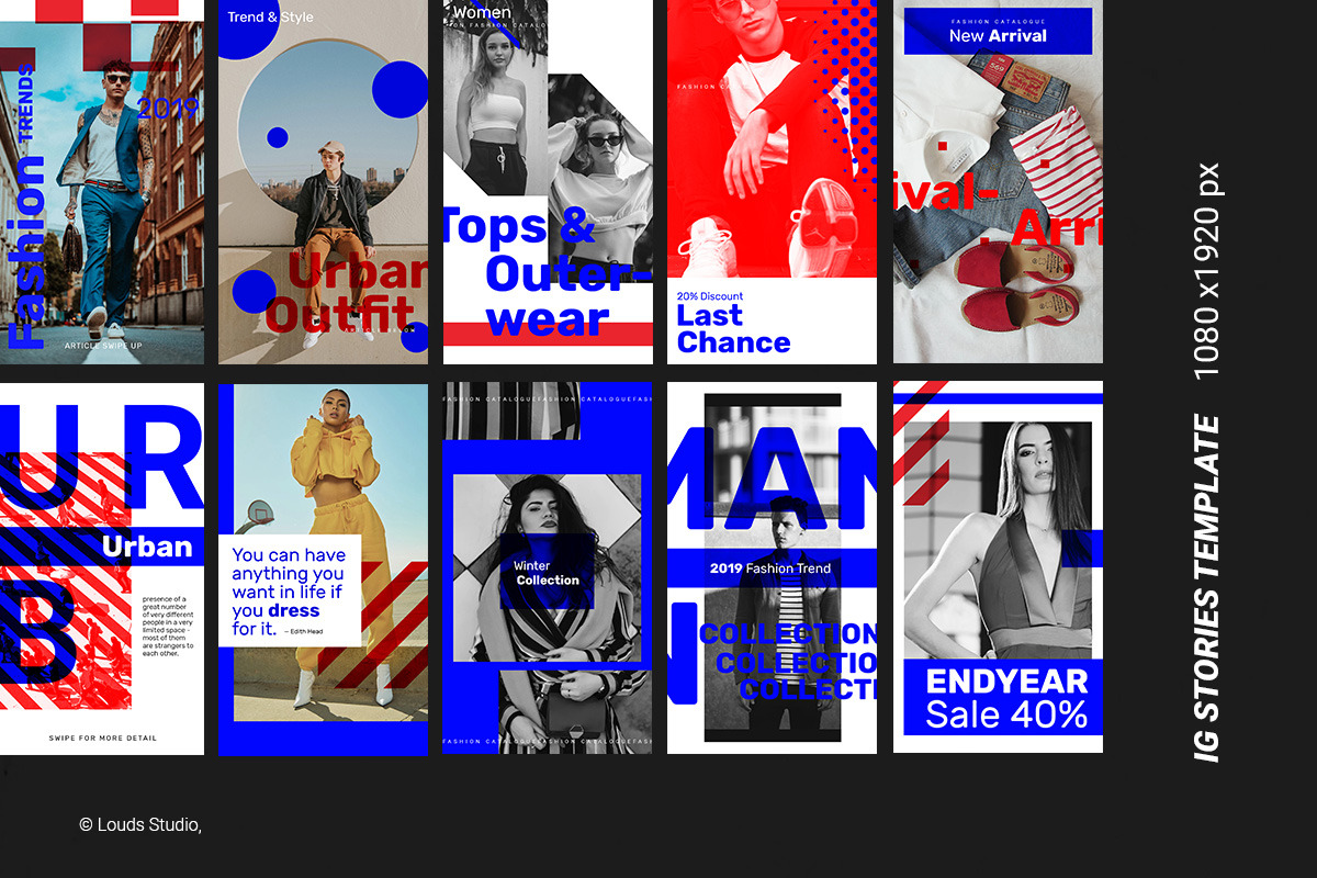 Indigo - IG Stories Fashion Sale, a Social Media Template by Louds Studio (Photo 4 of 6)