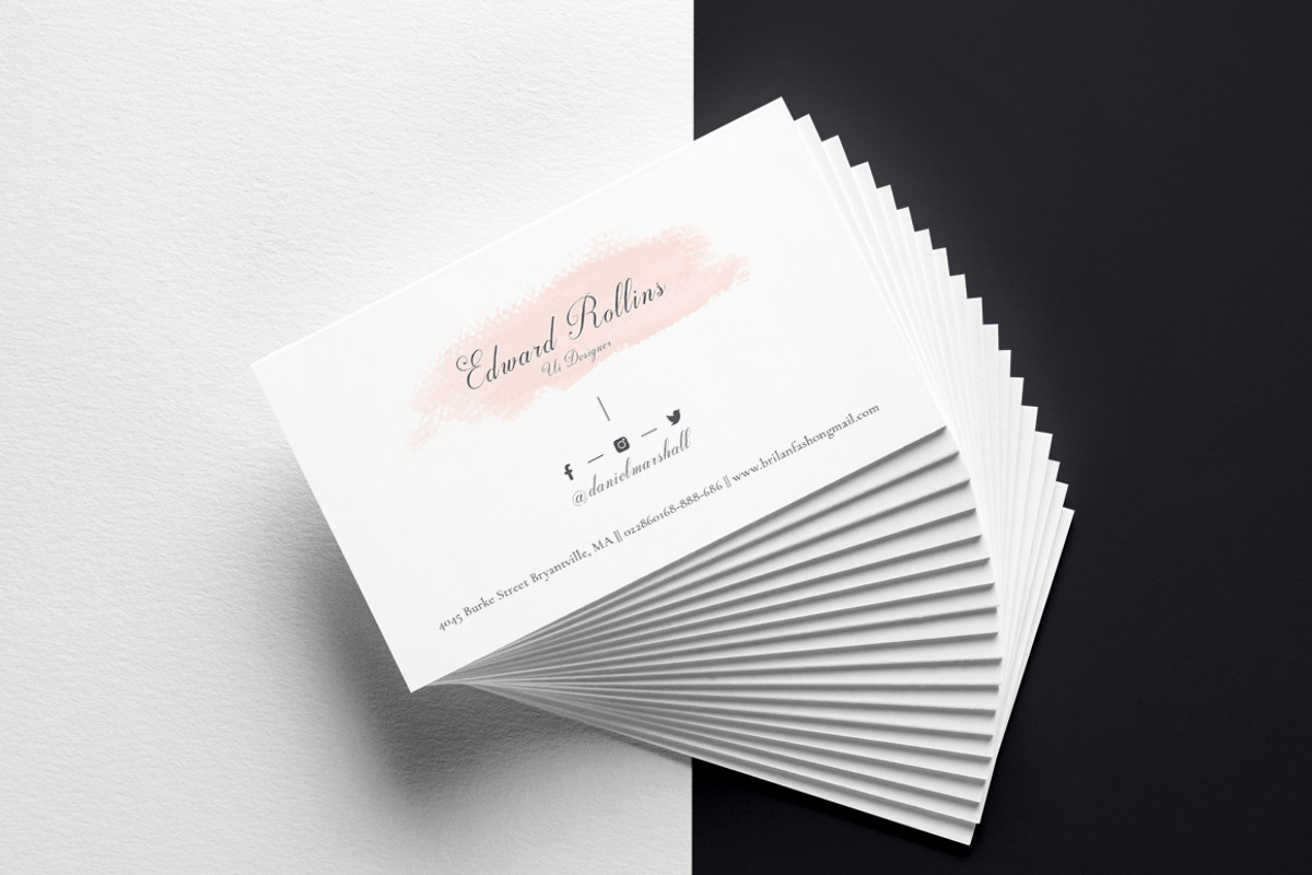 Business Card, a Business Card Template by CreativeZoom (Photo 2 of 3)