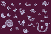 Mega cute sleepy forest animals pack, an Animal Illustration by celandine (Thumbnail 4 of 4)