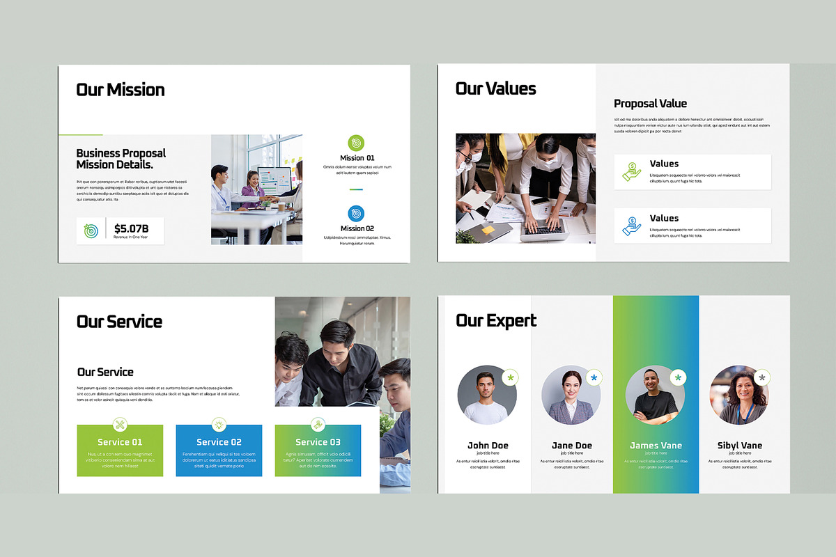 Business Proposal Presentation, a Presentation Template by MightyDesign (Photo 3 of 8)