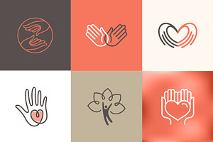 12 Charity And Volunteer Logos