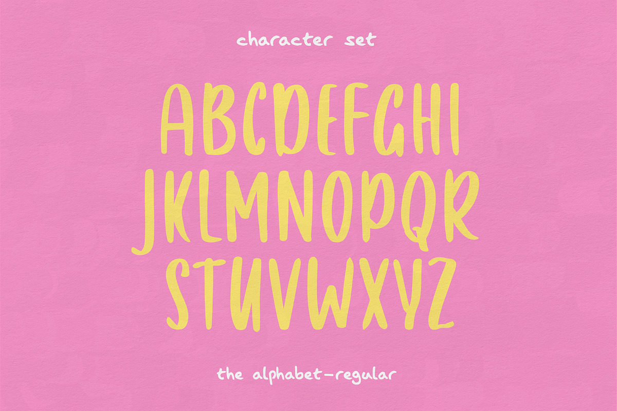 Lemon Wedgie - Handwriting Font, a Handwritten Font by ariodsgn (Photo 2 of 8)