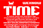 Big Power font, a Sans Serif Font by weknow (Thumbnail 2 of 8)