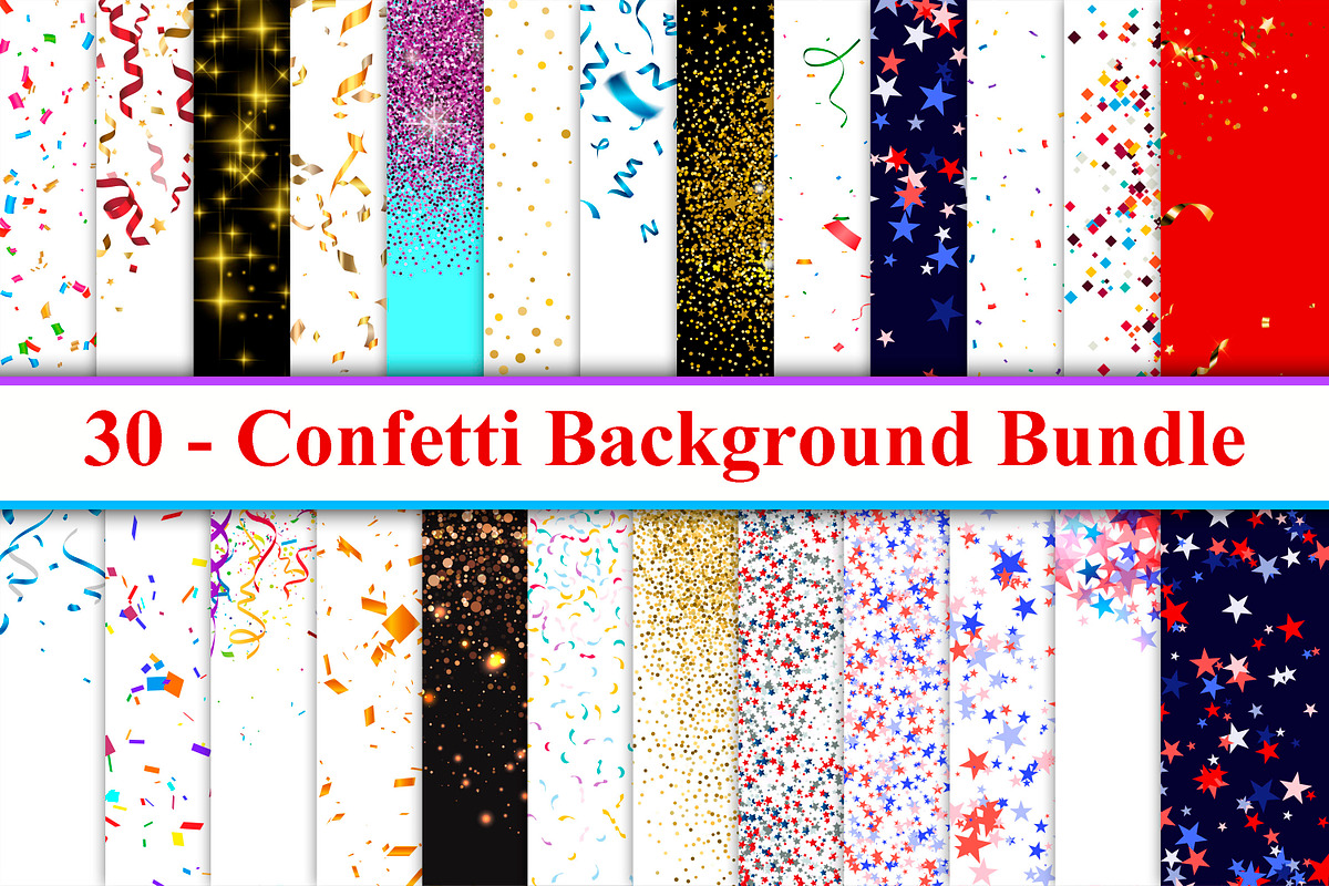 Sparkling Confetti Background, a Texture Graphic by Digital Studio (Photo 1 of 3)