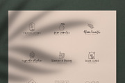 Hand Drawn Feminine Logo Bundle, a Branding & Logo Template by XpertgraphicD (Thumbnail 2 of 8)
