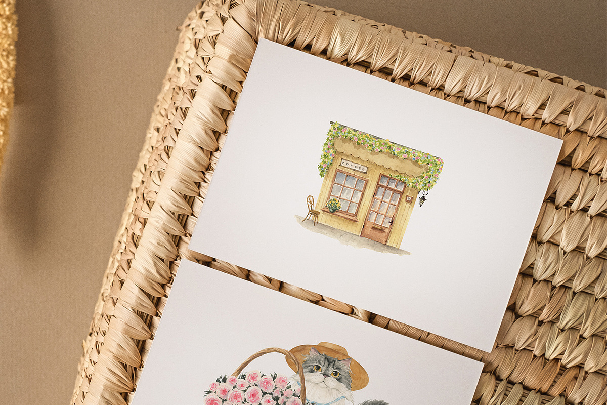 SUMMER CAFE, a Seasonal Illustration by LiChu Art (Photo 6 of 8)