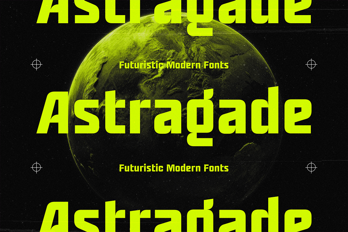 Astragade - Futuristic Modern Fonts, a Sans Serif Font by Konstantine Studio (Photo 1 of 5)