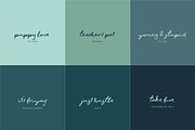 Quick Scrawl Script Font, a Script Font by Creativeqube Design (Thumbnail 9 of 9)