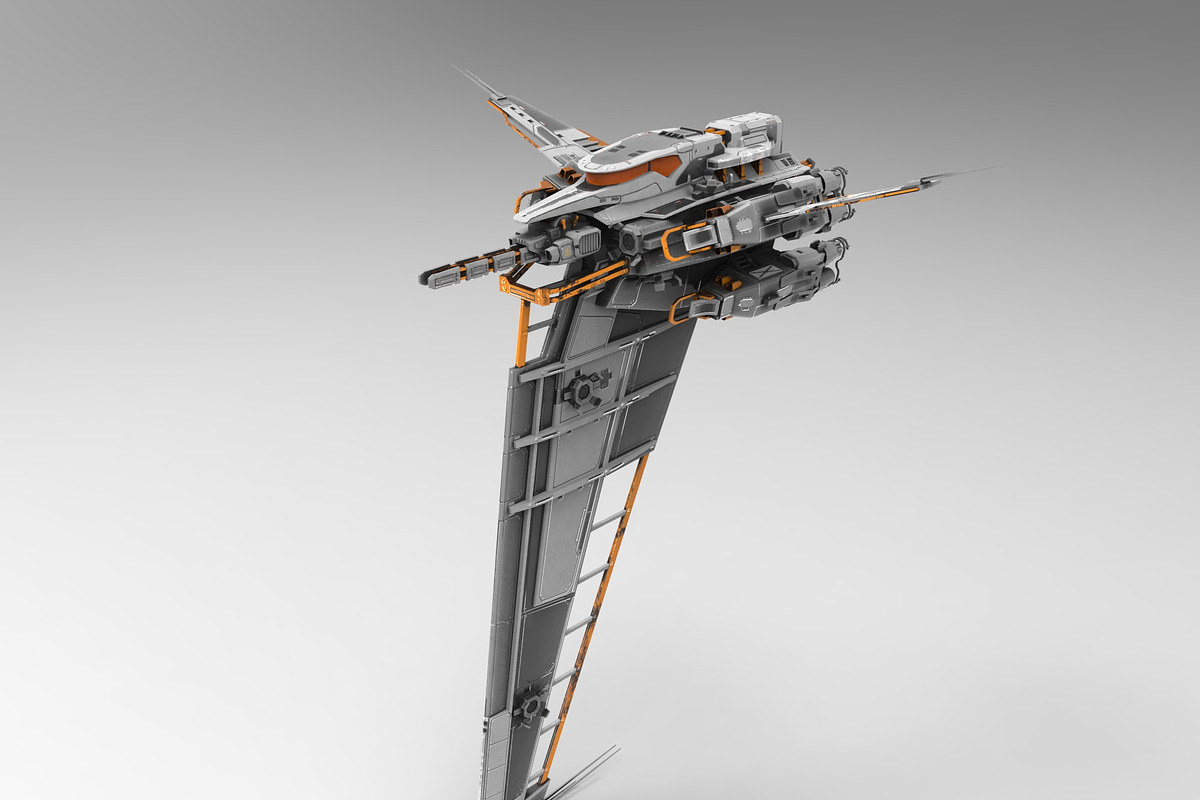 Vertical Fighter, a Cars & Vehicle 3D Model by obeyart (Photo 2 of 7)