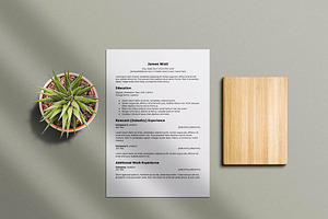 ATS Resume / CV / Cover Letter