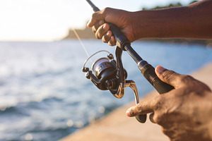 Close-Up of Hands Holding a Fishing Rod, a Sports & Recreation Photo by Davizro's Market