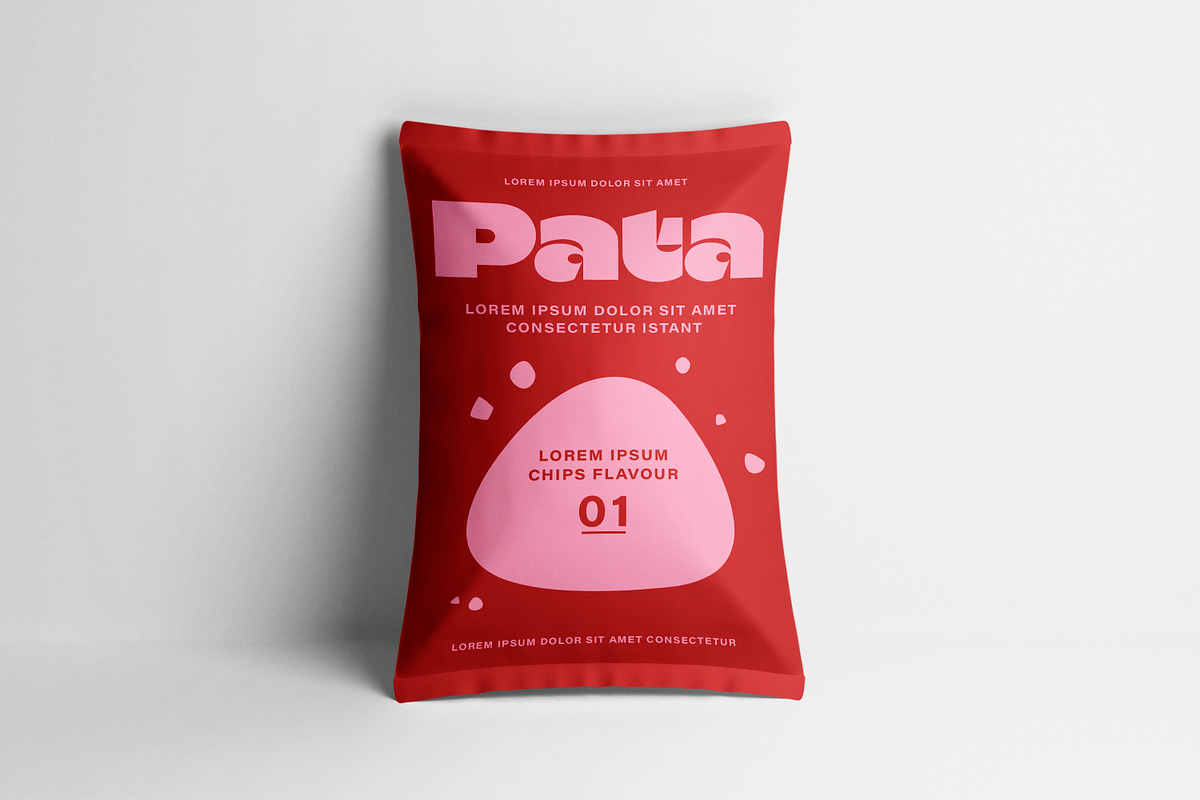 Snack / Chips Packaging Mockup, a Packaging Mockup by Catkie - Digital Art (Photo 5 of 8)