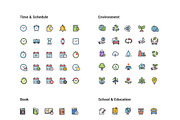 1500 Line Color Icons Pack, an Icon by WORAKAMON Design Studio (Thumbnail 4 of 17)