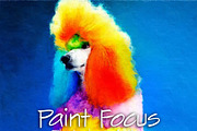 Paint Focus Photoshop Action, an Action Add-On by JLDesignsPH (Thumbnail 1 of 5)