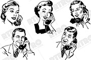 RTRO Telephones 1, a Work Illustration by RTRO Stock (Thumbnail 5 of 5)