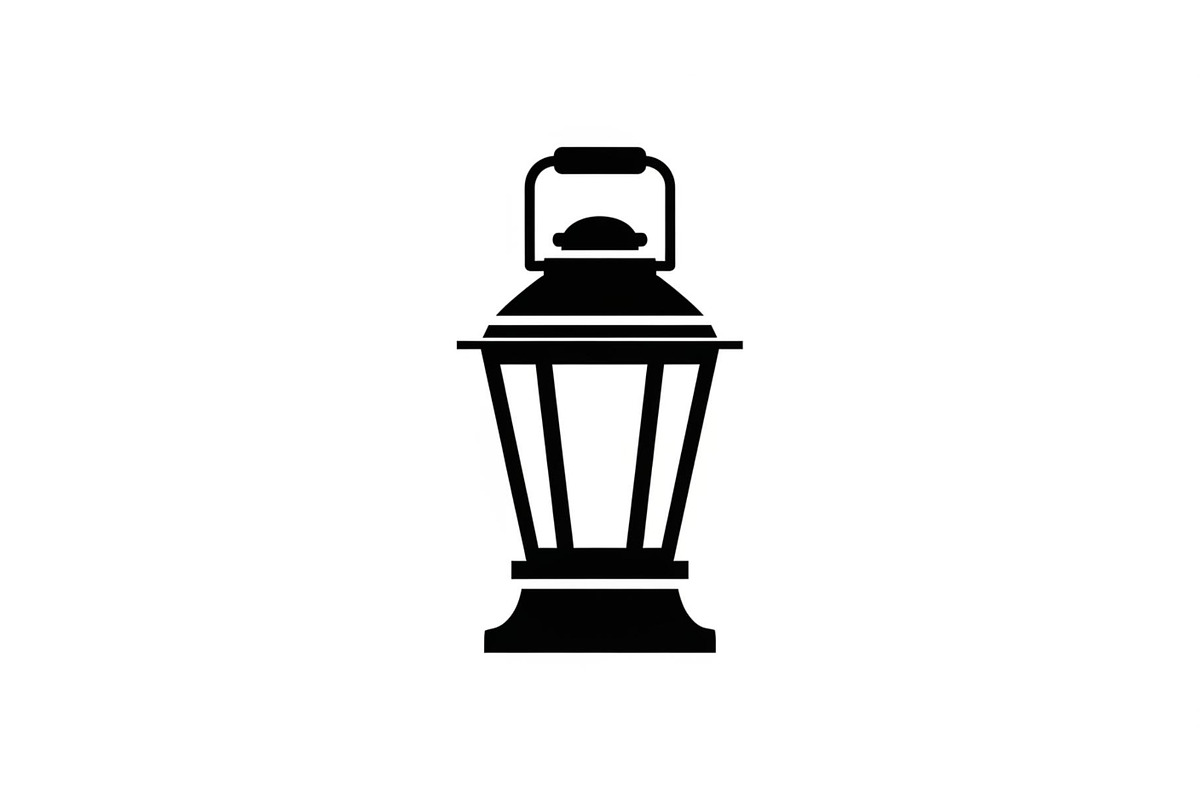 Vintage Street Lantern Silhouette Bu, an Illustration by hafijul (Photo 18 of 51)