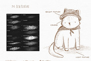 Pencils brushes & canvas Procreate, a Brush Add-On by polikarpovaart (Thumbnail 5 of 16)