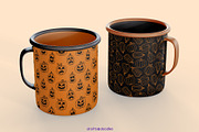 Halloween Line Art Graphics Set, a Pattern Graphic by Drafts n Doodles (Thumbnail 9 of 12)