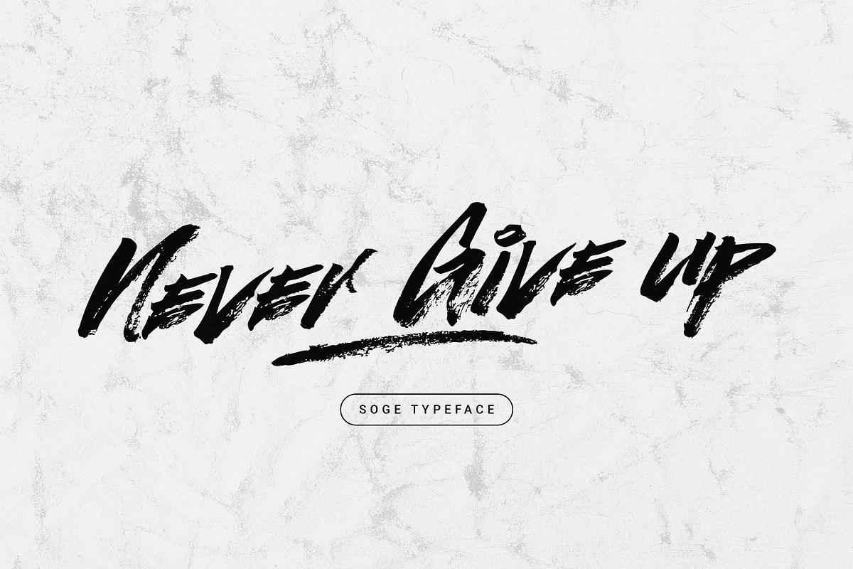 Soge | Freestyle Handwriting Font, a Font by Ardana Creative (Photo 7 of 12)