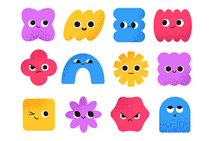 Comic characters with textured, an Illustration by YummyBuum