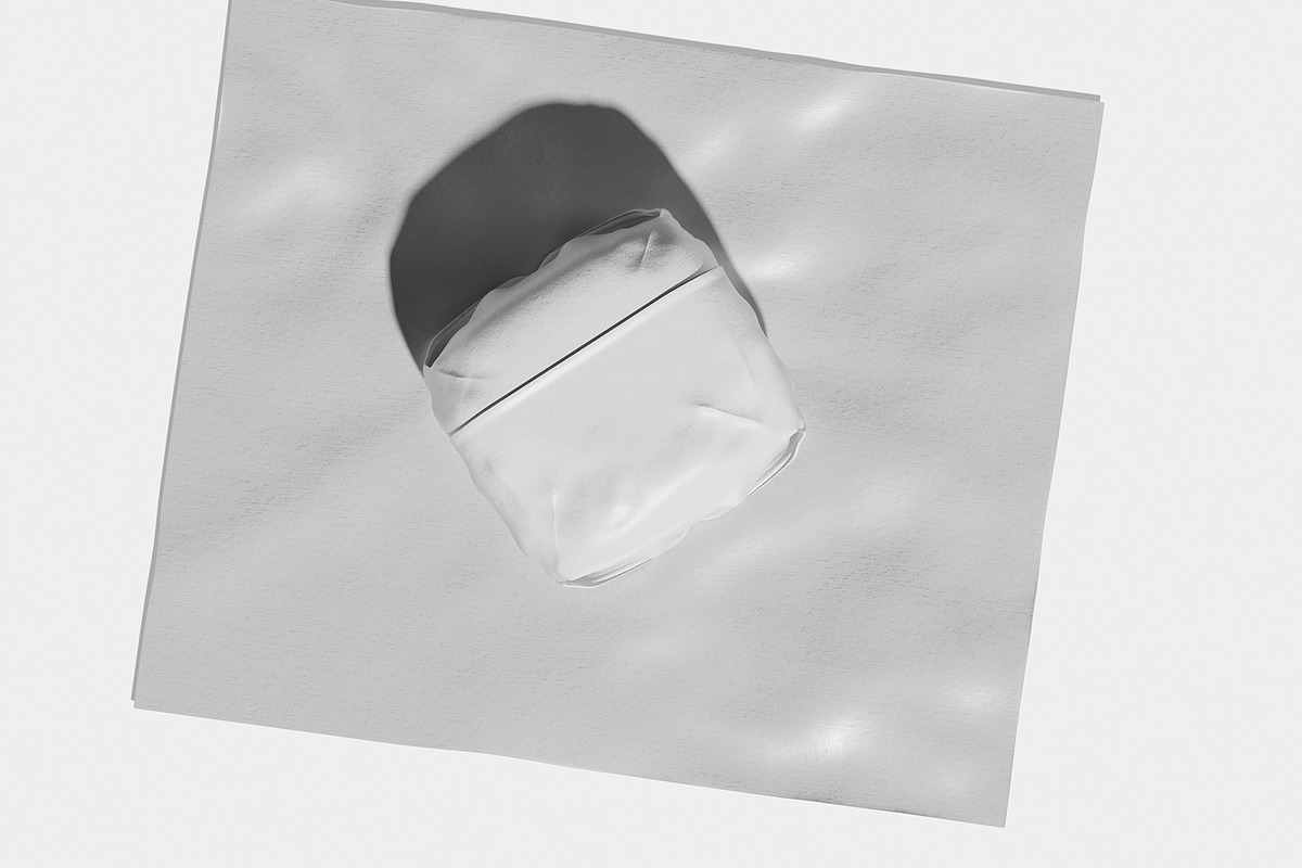 Burger Wrapper Mockup, a Packaging Mockup by Permadi Creative (Photo 3 of 5)