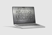 Laptop Mockup, a Device Mockup by safrizalstudio (Thumbnail 1 of 4)