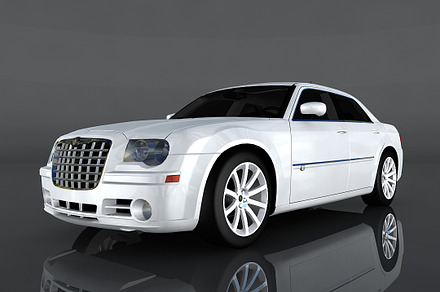 chrysler 300c srt, a Cars & Vehicle 3D Model by valtriiu