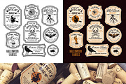 Halloween Bottle Labels, a Food Illustration by Moloko88 (Thumbnail 2 of 2)