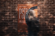 50 poster mockup bundle glued paper, an Advertising Mockup by FoundImages (Thumbnail 52 of 55)