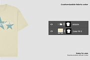 T-SHIRT MOCKUP, an Apparel Mockup by Voyage Studio (Thumbnail 4 of 4)