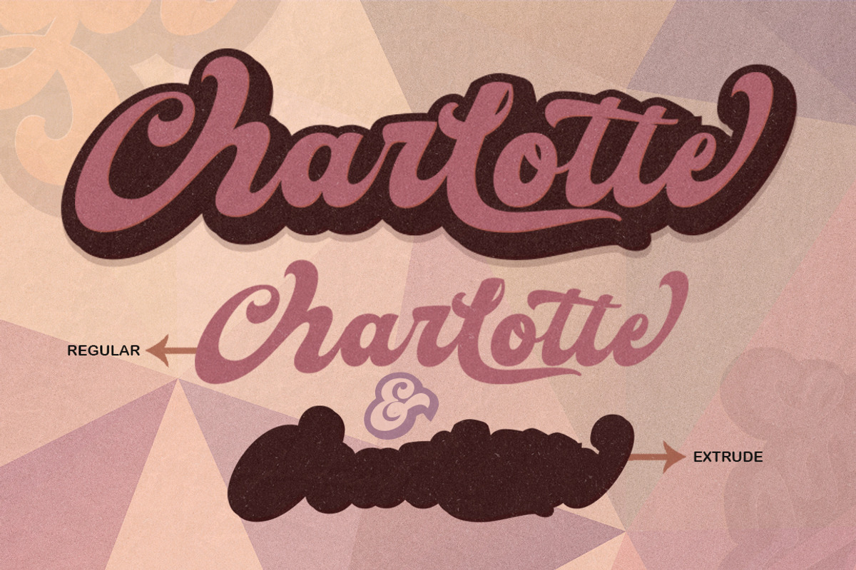 Nigthwel - Retro Font, a Script Font by Picatype Studio (Photo 2 of 9)