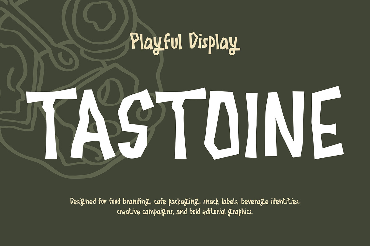 Tastoine, a Sans Serif Font by Pinisi ART (Photo 1 of 10)