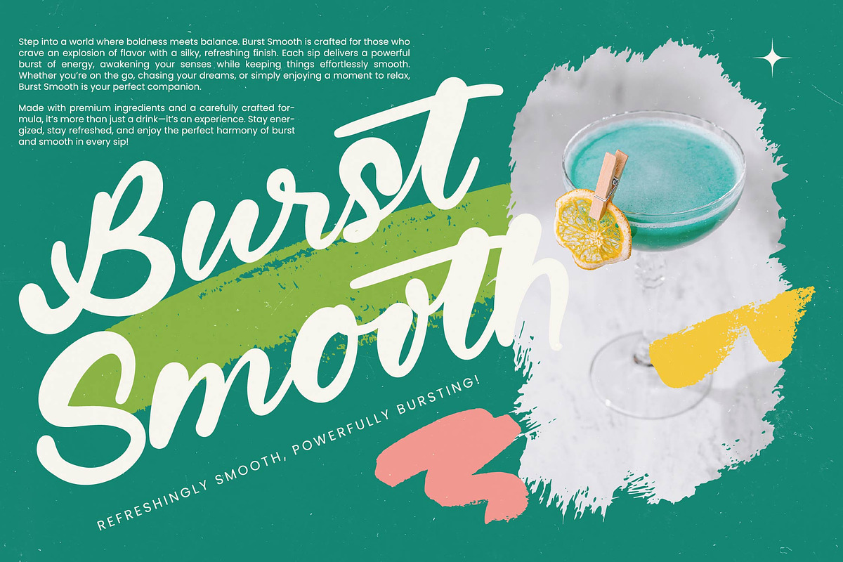 Bluder Quintal Bold Calligraphy Font, a Script Font by stylishtype.co (Photo 12 of 20)