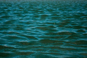 Lots of small waves on the sea., a Background Photo by Schreibikus