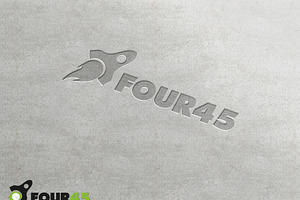 Four45 Delivery Logo