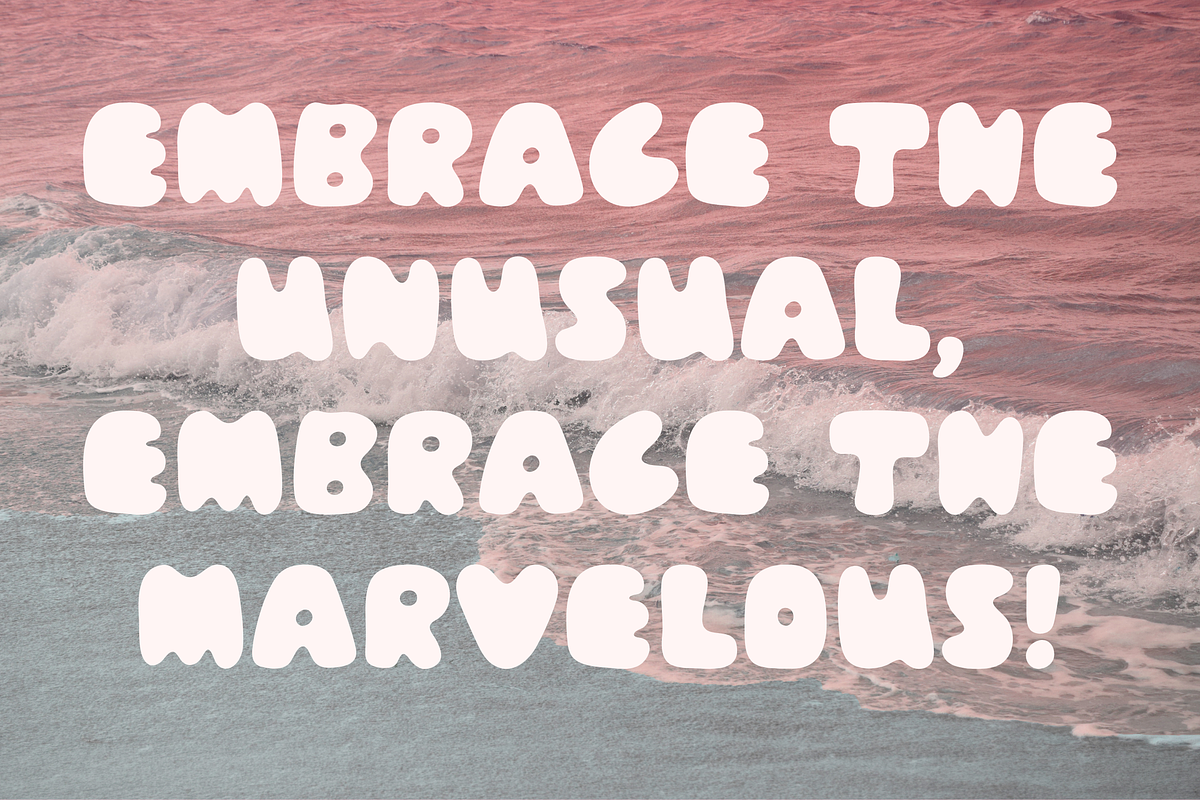 POURQUOI – Handwritten Display Font, a Handwritten Font by CherithDrawsThings (Photo 4 of 8)