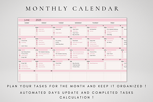 Simple Monthly Budget Planner